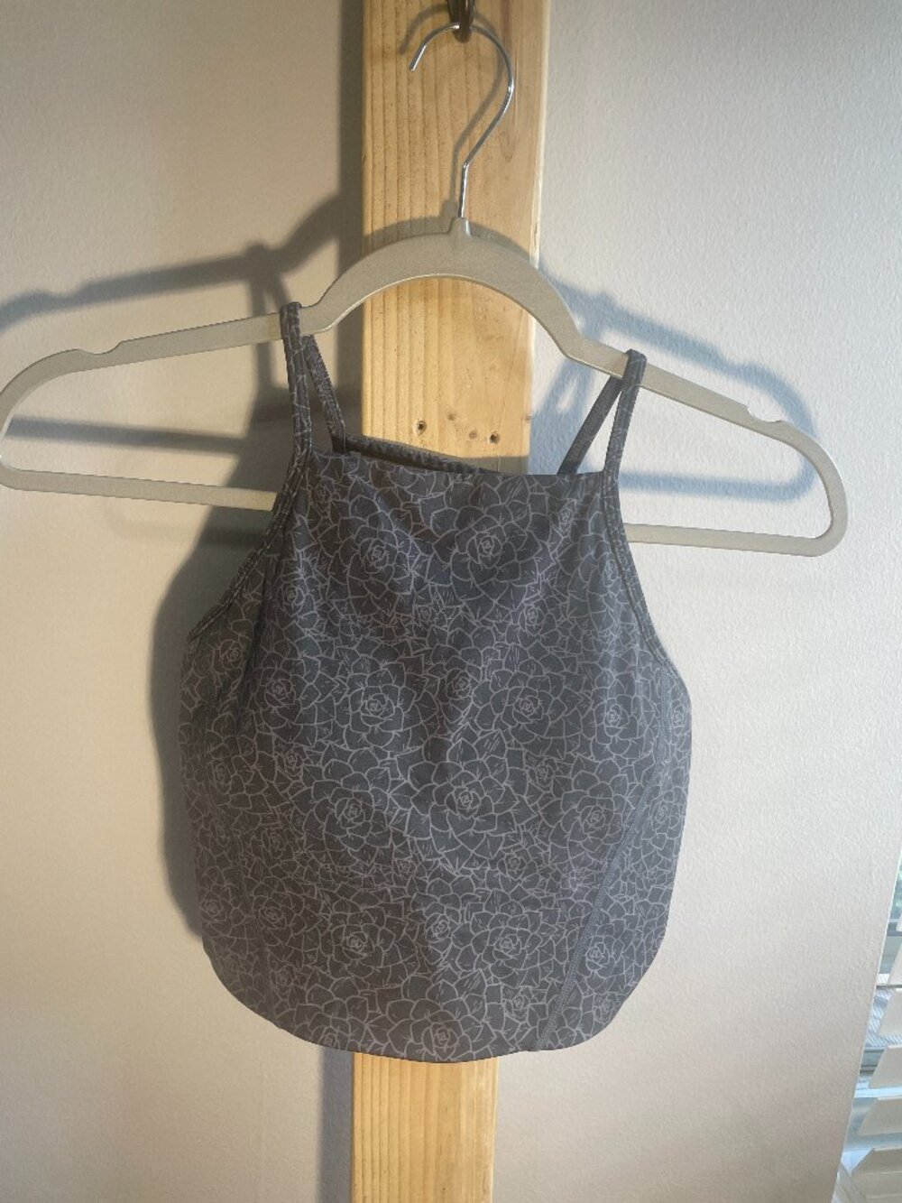 Buffbunny Ivy Crop Eden Print Grey